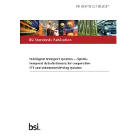 BS PD ISO/TR 21718:2017