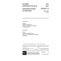 IEC 60598-2-4 Ed. 2.0 b:1997