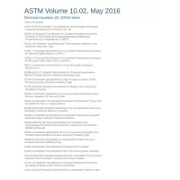 ASTM Volume 10.02:2016