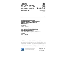 IEC 61300-2-12 Ed. 2.0 b:2005