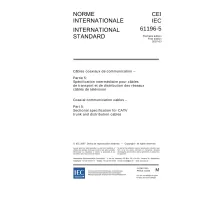 IEC 61196-5 Ed. 1.0 b:2007