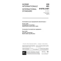 IEC 61076-2-001 Ed. 1.0 b:2001