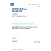 IEC 60332-3-22 Ed. 1.1 b:2009