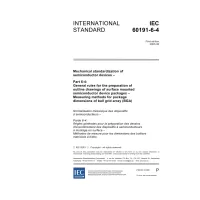 IEC 60191-6-4 Ed. 1.0 en:2003