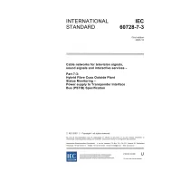 IEC 60728-7-3 Ed. 1.0 en:2003