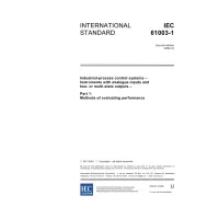 IEC 61003-1 Ed. 2.0 en:2004