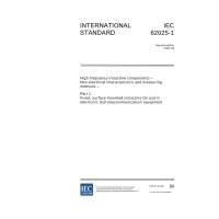 IEC 62025-1 Ed. 2.0 en:2007