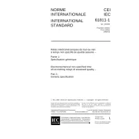 IEC 61811-1 Ed. 1.0 b:1999