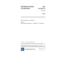 IEC 61169-37 Ed. 1.0 en:2007