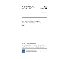 IEC 60728-11 Ed. 2.0 en:2005