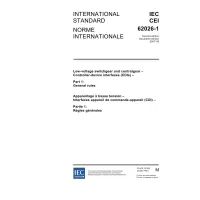 IEC 62026-1 Ed. 2.0 b:2007