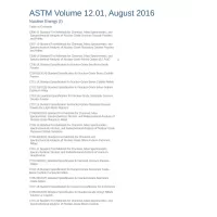 ASTM Volume 12.01:2016