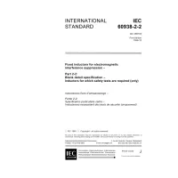 IEC 60938-2-2 Ed. 1.0 en:1999