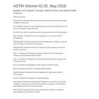 ASTM Volume 02.05:2018