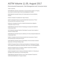 ASTM Volume 11.05:2017