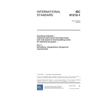 IEC 61212-1 Ed. 2.0 en:2006