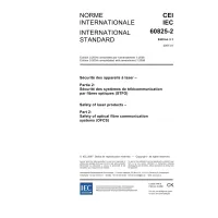 IEC 60825-2 Ed. 3.1 b:2007