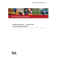 BS PD ISO/TS 21089:2018