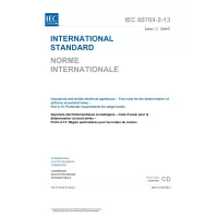 IEC 60704-2-13 Ed. 1.2 b:2008