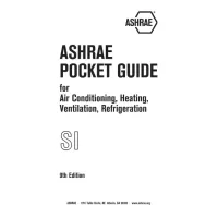 ASHRAE Pocket Guide for Air-Conditioning, Heating, Ventilation, Refrigeration, 9th Ed. -- SI