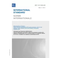 IEC 61169-65 Ed. 1.0 b:2021