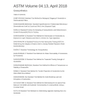 ASTM Volume 04.13:2018