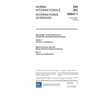 IEC 62047-1 Ed. 1.0 b:2005