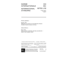 IEC 60793-1-50 Ed. 1.0 b:2001