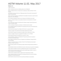 ASTM Volume 11.02:2017