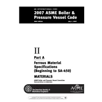 ASME BPVC-IIA-2007