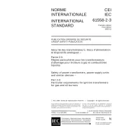 IEC 61558-2-3 Ed. 1.0 b:1999