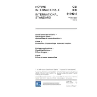 IEC 61992-6 Ed. 1.0 b:2006