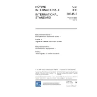 IEC 60645-3 Ed. 2.0 b:2007