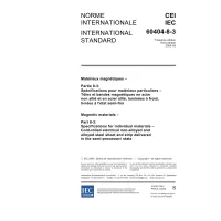 IEC 60404-8-3 Ed. 3.0 b:2005