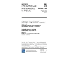 IEC 60730-2-13 Ed. 2.0 b:2006