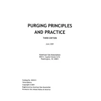 Purging Principles and Practice