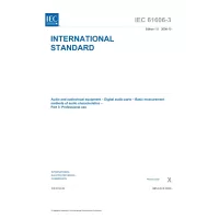 IEC 61606-3 Ed. 1.0 en:2008