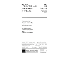 IEC 60645-1 Ed. 2.0 b:2001