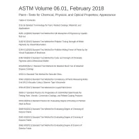 ASTM Volume 06.01:2019