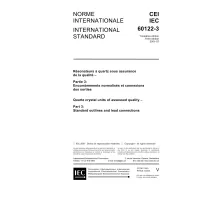 IEC 60122-3 Ed. 3.0 b:2001