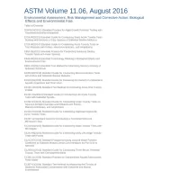 ASTM Volume 11.06:2016