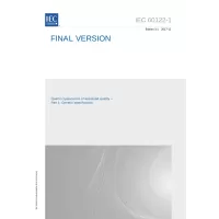 IEC 60122-1 Ed. 3.1 en:2017