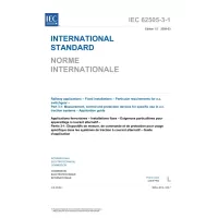 IEC 62505-3-1 Ed. 1.0 b:2009