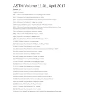 ASTM Volume 11.01:2017