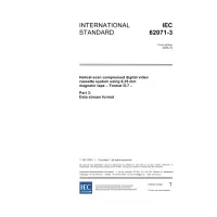 IEC 62071-3 Ed. 1.0 en:2005