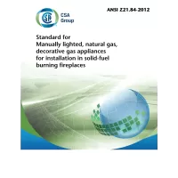 CSA ANSI Z21.84-2012