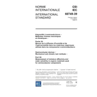 IEC 60749-39 Ed. 1.0 b:2006