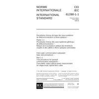 IEC 61280-1-1 Ed. 1.0 b:1998