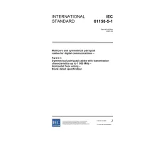 IEC 61156-5-1 Ed. 2.0 en:2007