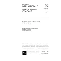 IEC 61882 Ed. 1.0 b:2001